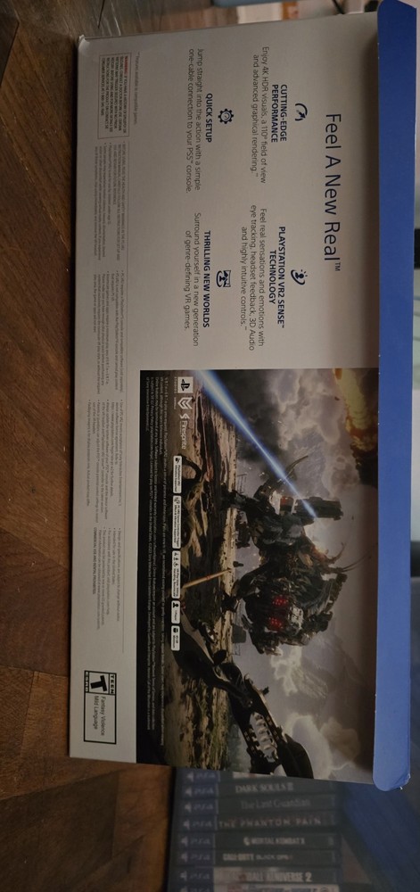 Sony Playstation VR2 Headset & Controllers NO GAME!