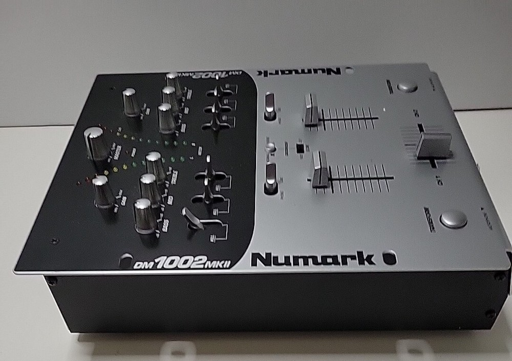 Numark M3 Tabletop 2 Channel Scratch DJ Mixer No Cord Untested