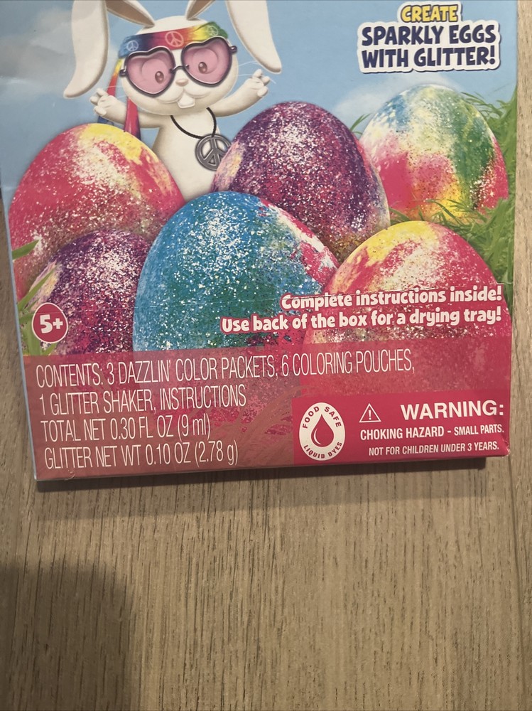 Dudley's Glitter Tie Dye Easter Egg Decorating Kit