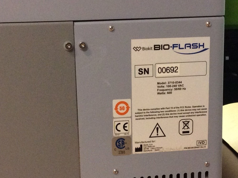Bio-Flash 3710-0344 Rapid Chemiluminescent