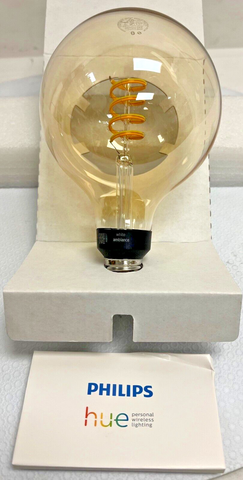 Philips Hue White Ambiance 7W Filament G40 (563916) -FREE S/H