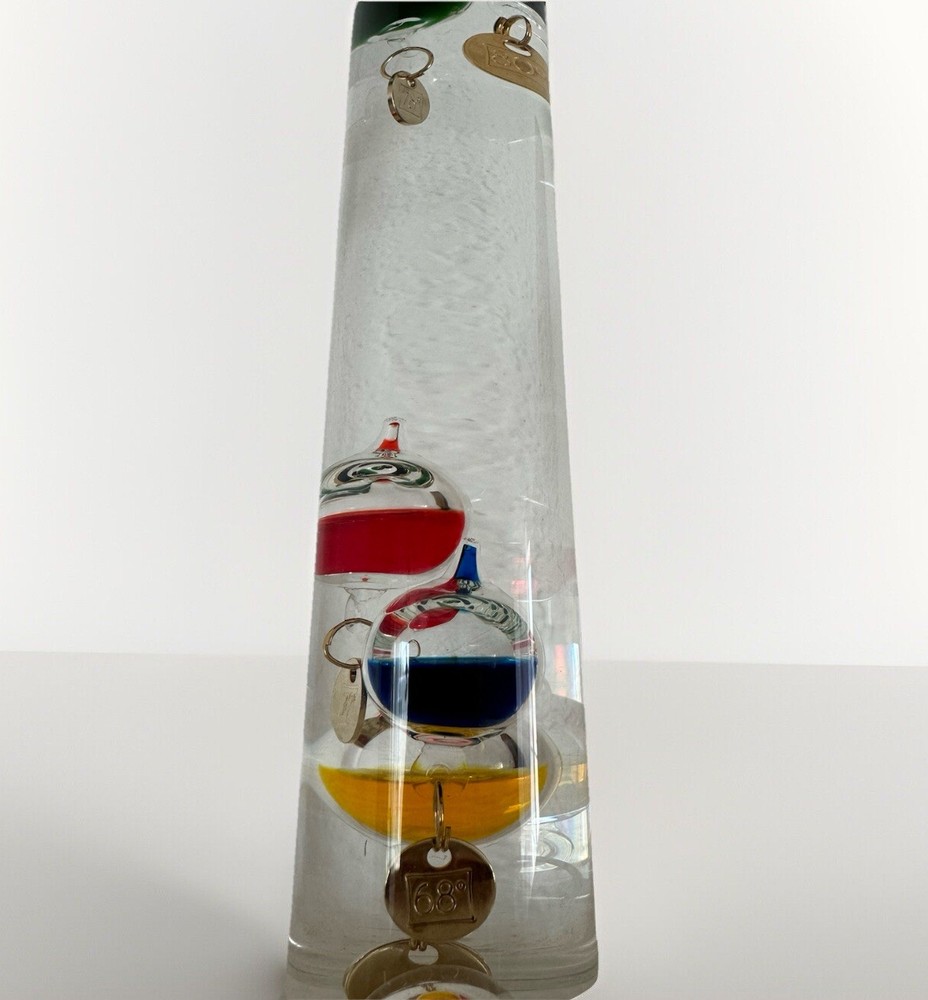 VINTAGE GALILEO THERMOMETER 12”