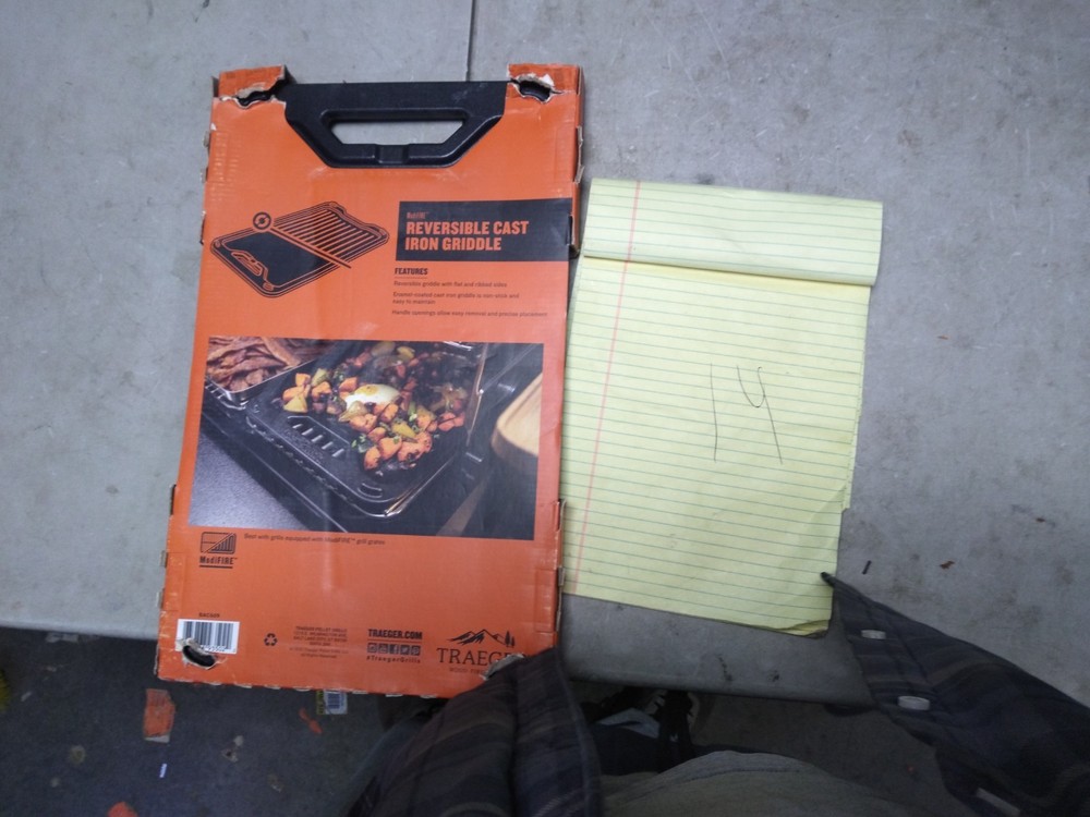 Traeger Cast Iron Reversible Griddle