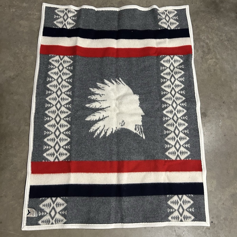 Pendleton Beaver State Heroic Chief Joseph Heritage Wool Medium Blanket Throw