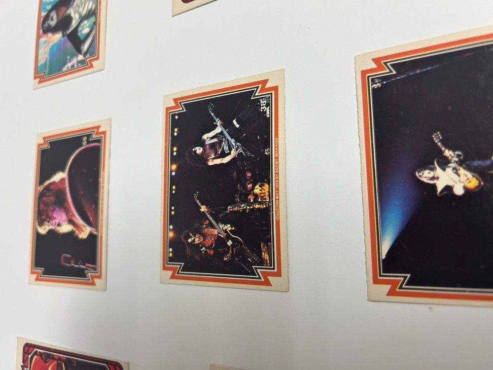 KISS 1978 Collector Cards