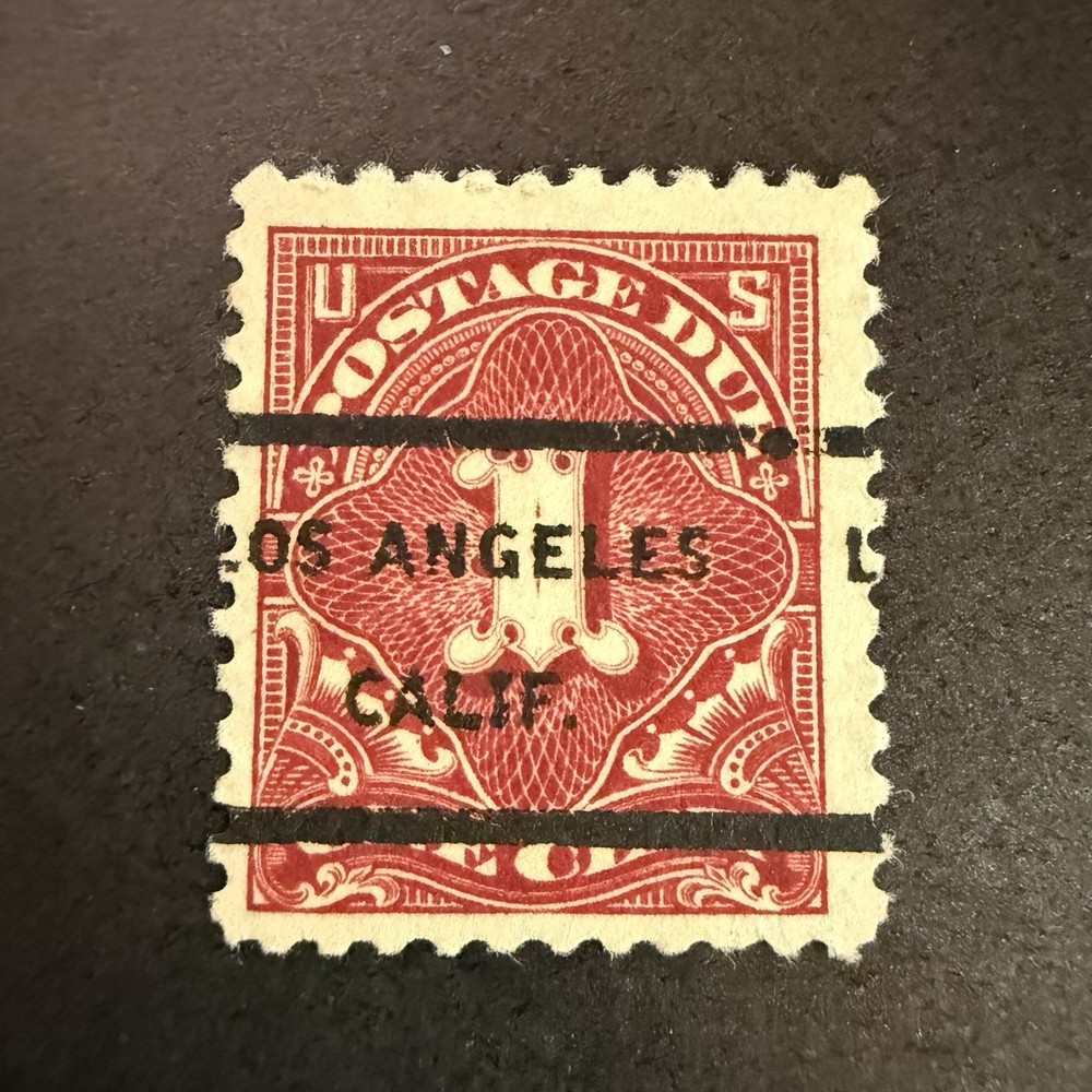 US Scott# J61 1c Postage Due Used