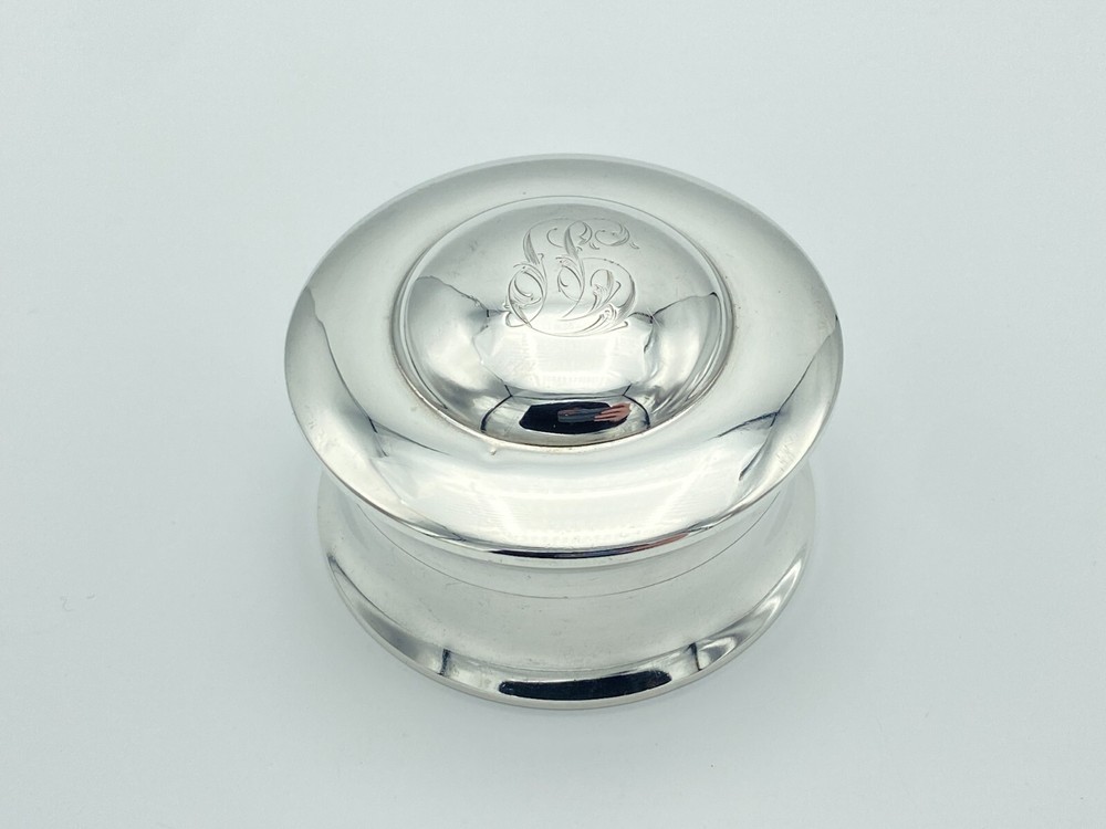 Edwardian Sterling Silver Snuff Box William Comyns 1902