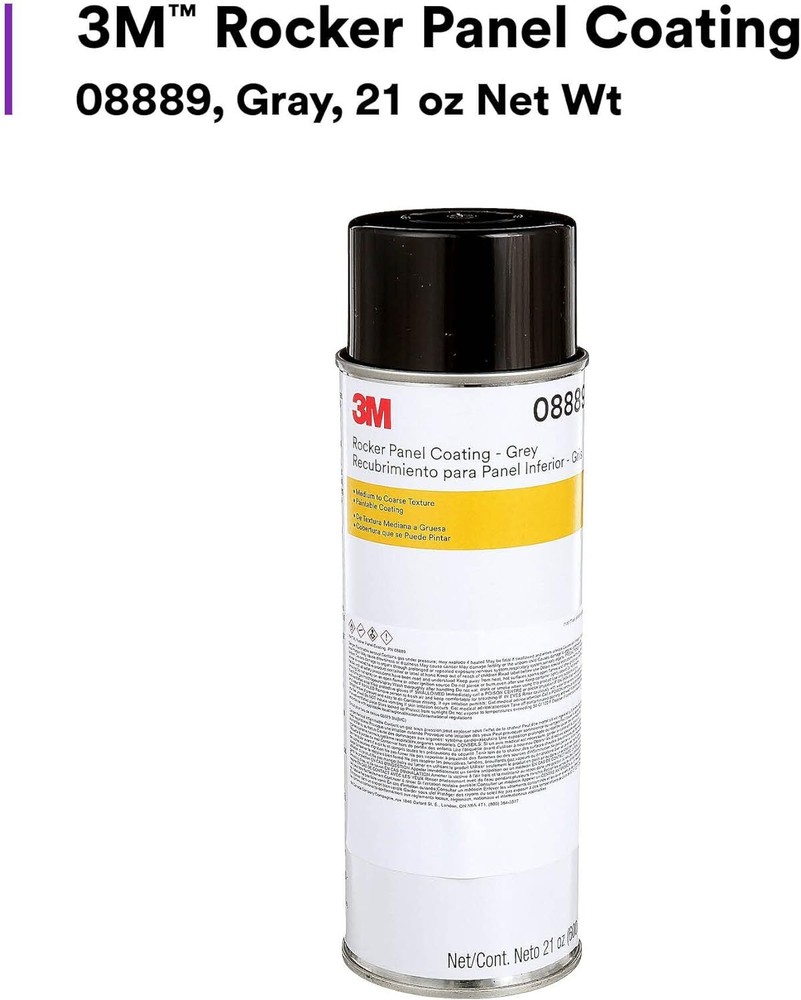 3M 8889 Rocker Panel Coating 23 ounce Grey