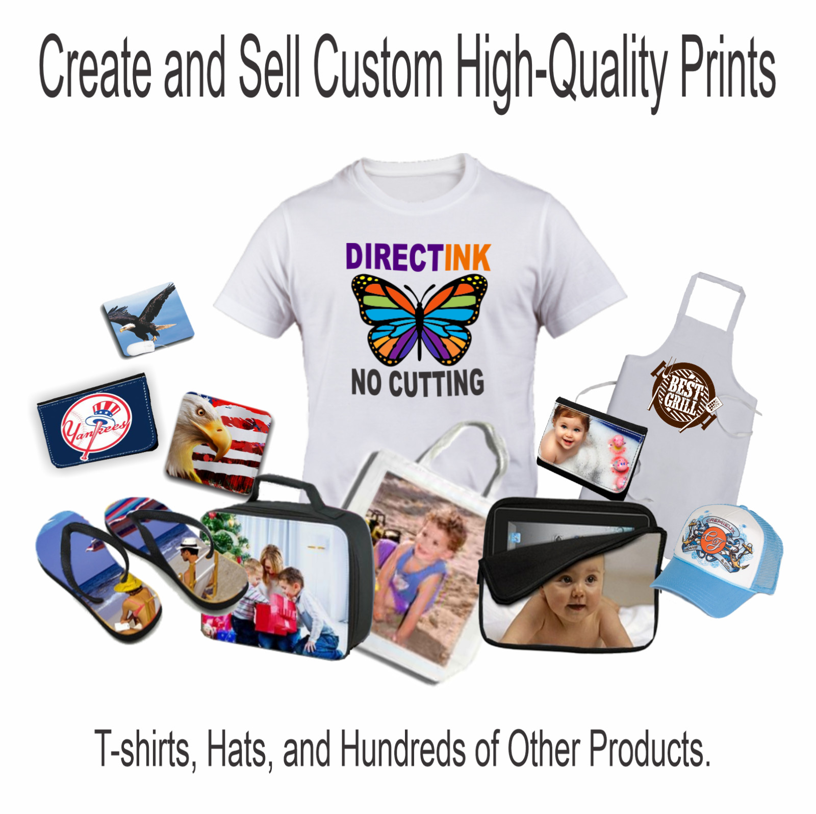 Complete DTF Printing Kit - Epson Printer & 12"x15" Heat Press Bundle