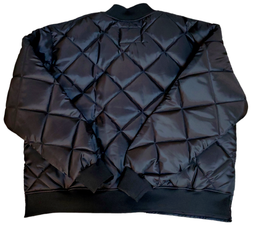 Chicago Fire Department Quilted Jacket Full Zip Letternest