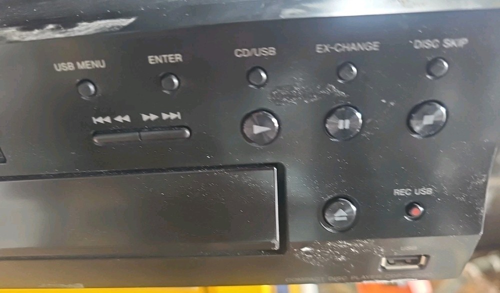 Sony CDP-CE500 Compact Disc Player 5-Disc CD Changer w/ USB