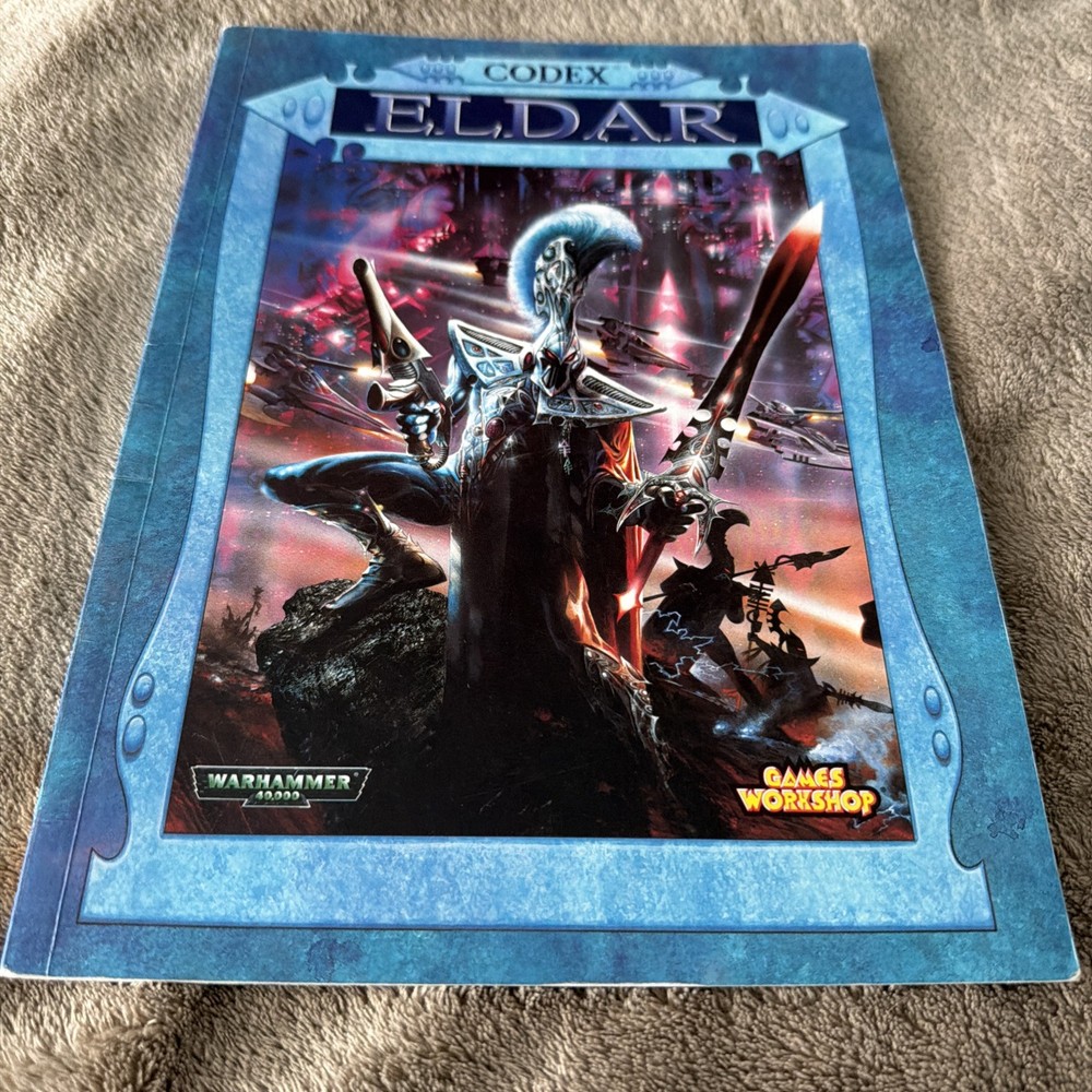 Warhammer 40K - “Codex Eldar” 3rd edition 1999. Acceptable condition. #2
