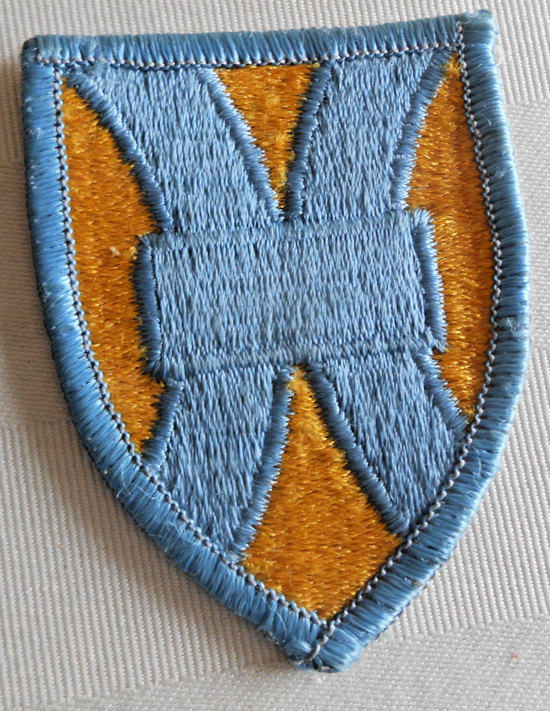 U.S. ARMY 21st SUPPORT COMMAND INSIGNIA 2" X 2.5" PATCH Unused