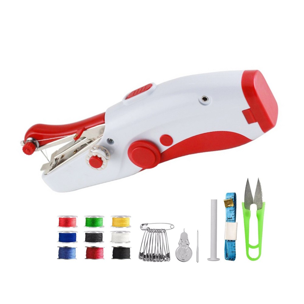 New Lightweight Portable Mini Compact Handheld Sewing Machine Accessories Kit
