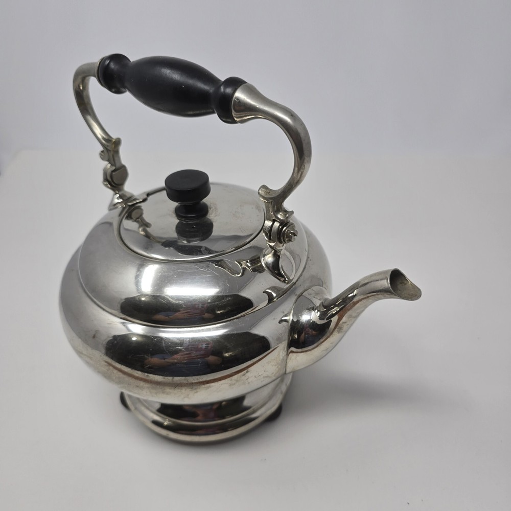 Universal Silver Plate Chrome Coffee Urn Samovar Hot Water Dispenser *no Cord