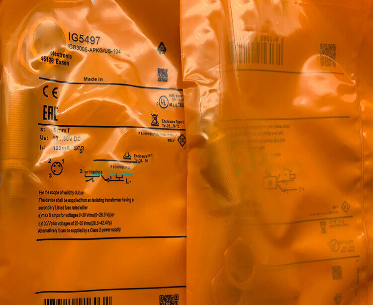 1PC new for IFM proximity switch IG5497 sensor -