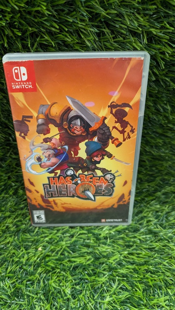 Has-Been Heroes (Nintendo Switch, 2017) Replacement CASE ONLY NO GAME