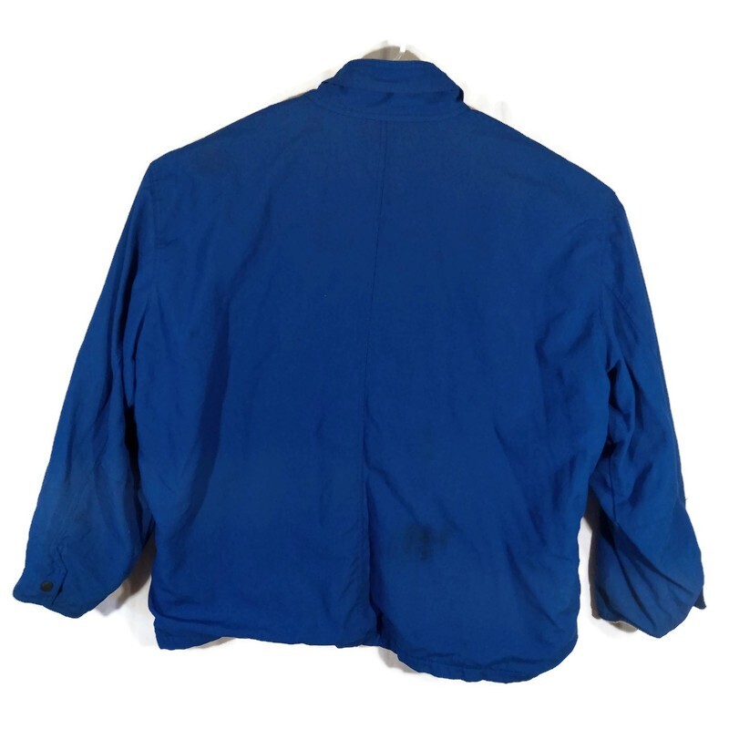 Workrite Nomex Fire Resistant Work Jacket Mens Size XXL Zip Front Blue Pockets