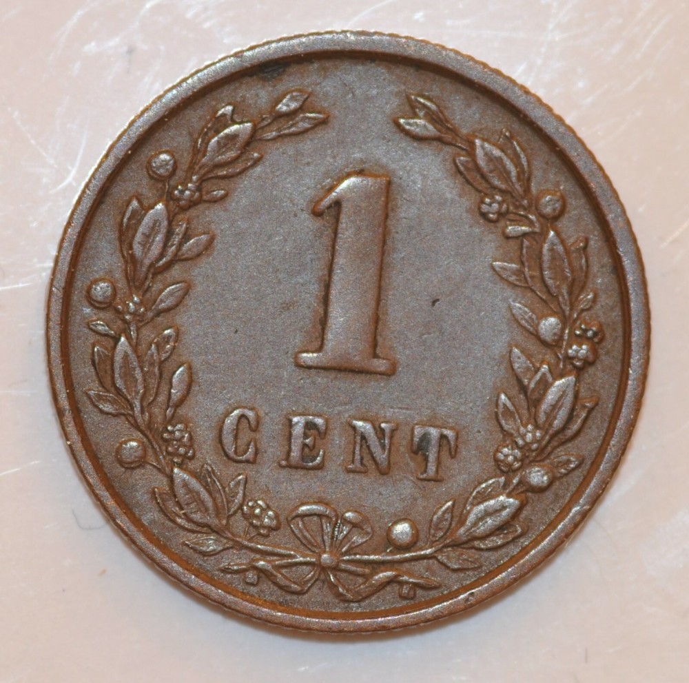 1892 One Cent Netherlands