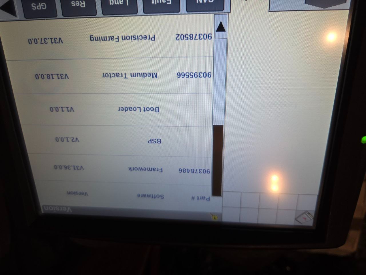 Display Pro700 Intelli Veiw IV Fred2 Pn 47932860 CNH Case & New Holland