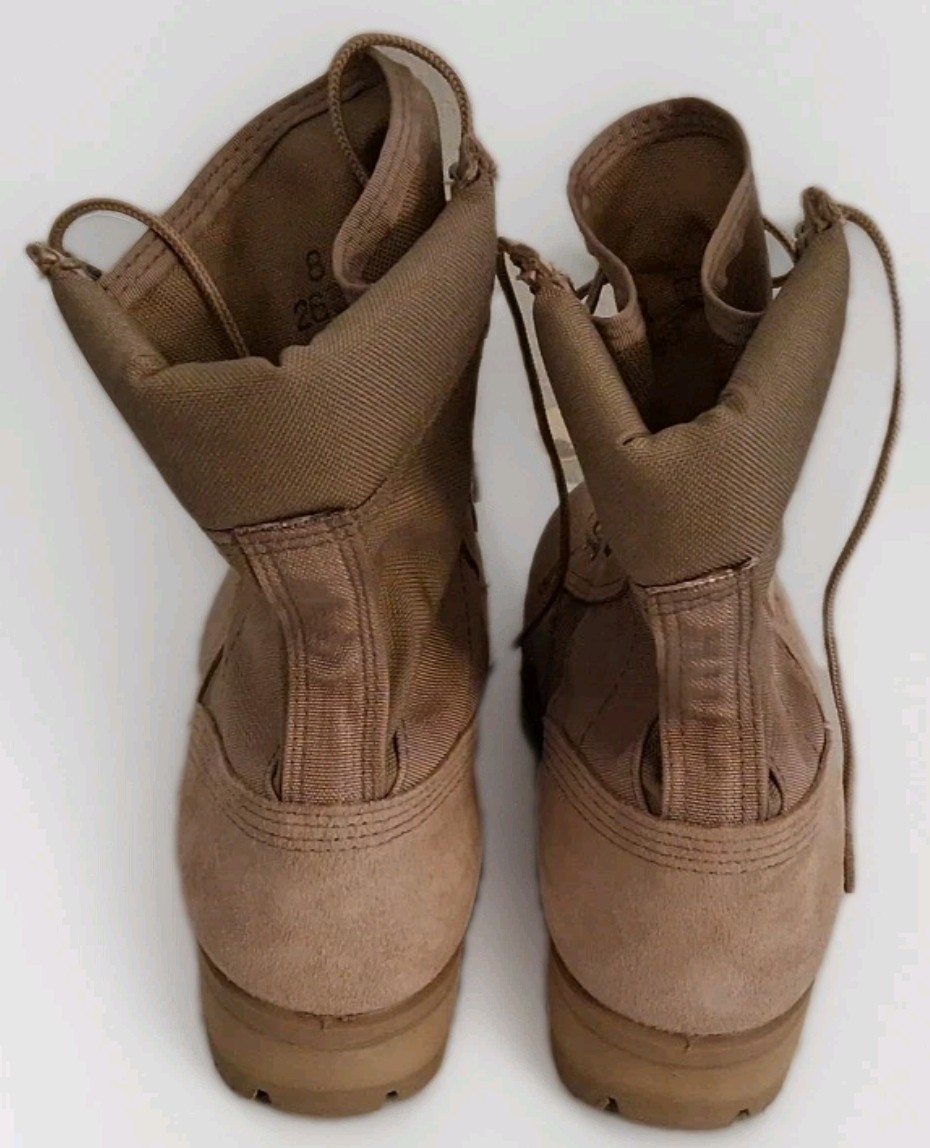 McRae Military Combat Boots Size 8R New in Box with DLA Socks