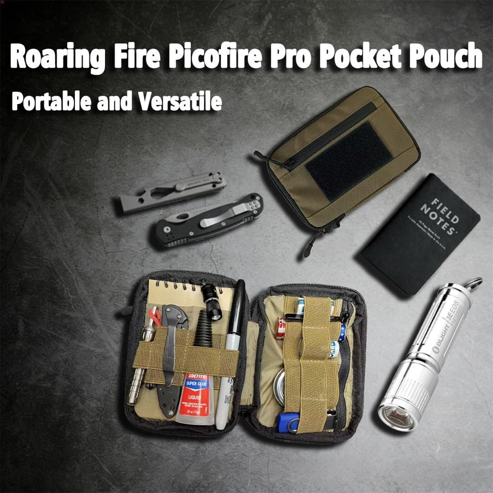Picofire Pro EDC Pouch Organizer - Compact & Durable Tool Storage Solution