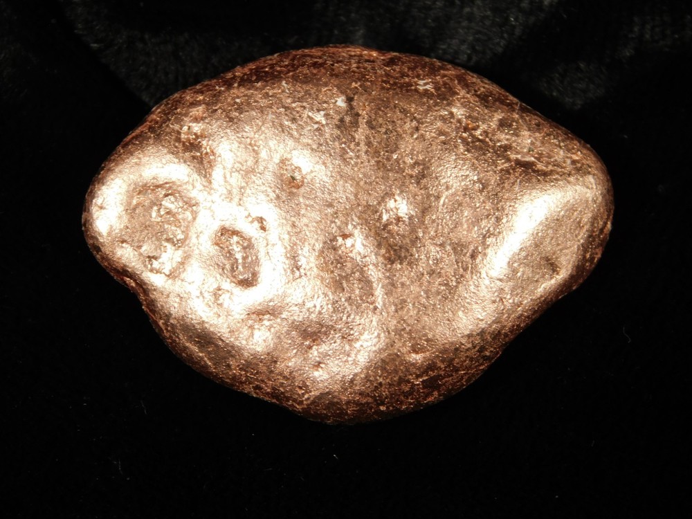 Heavy! 100% Natural Solid COPPER NUGGET or Native Copper Float Michigan 106gr