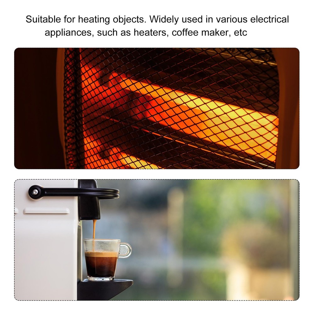 Heating Element 12V 2W-15W 70C Consistent Temperature Ceramic Thermostatic 2pcs