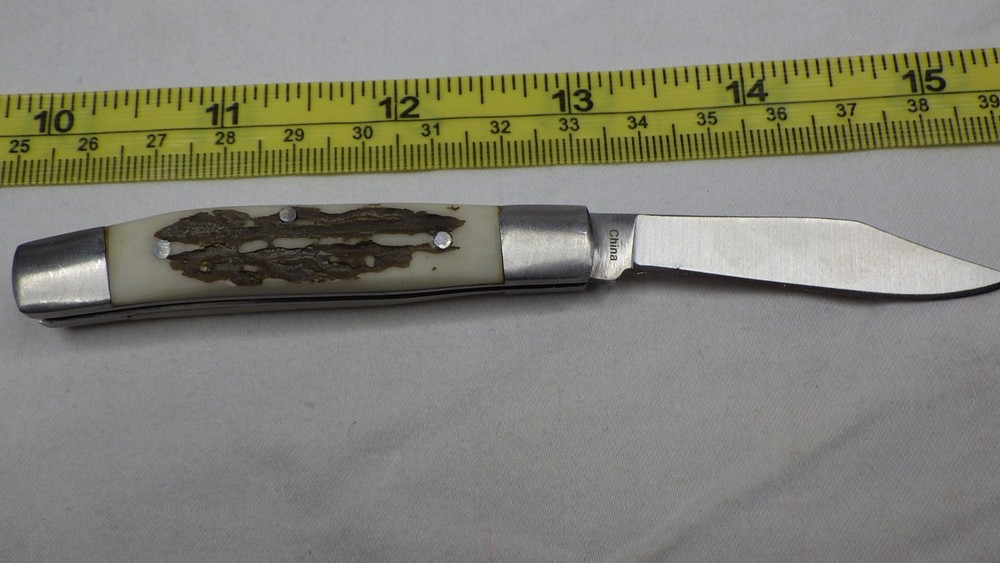 Vintage Pocket Knife Bear Edge Single Blade