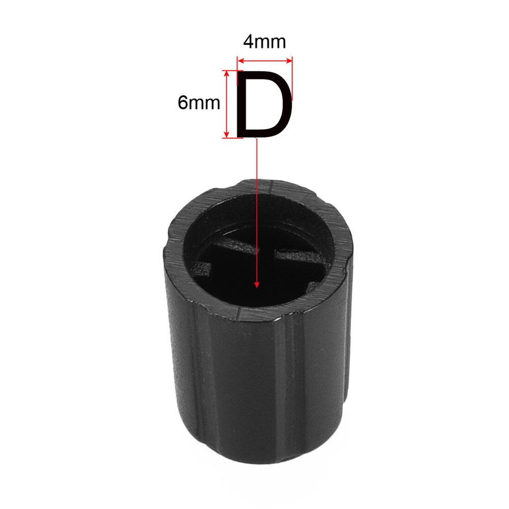 10pcs 4x6mm Potentiometer Control Knobs For Electric Guitar Volume Tone Knob
