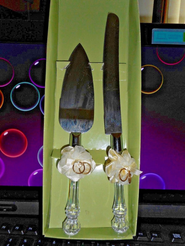 Wedding "Cake Knive & Server" Brand New