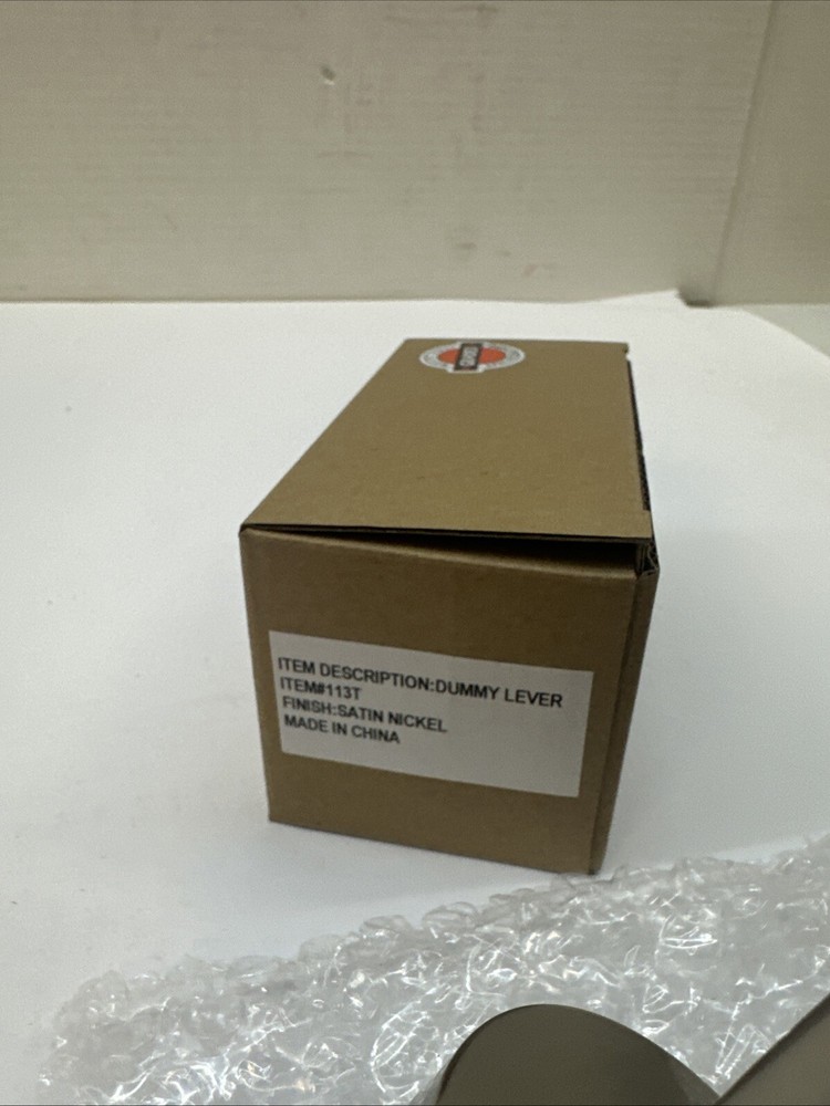 Dummy Lever 113T Satin Nickel