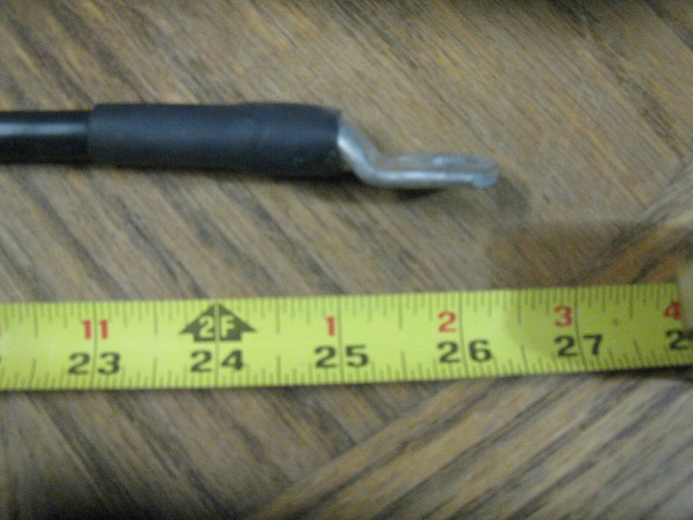 Battery Lead Power Copper Strap Cable 2/0 Gauge 24"