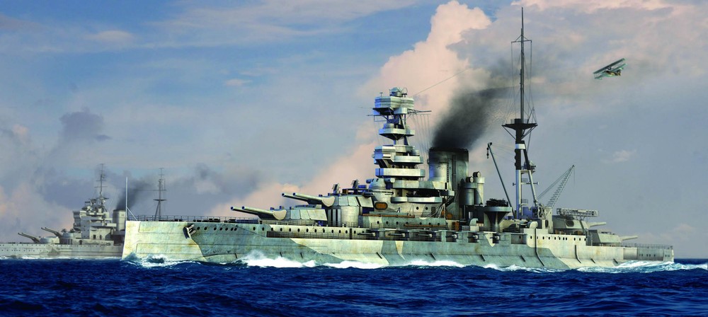 Trumpeter 05798 1/700 HMS Barham 1941