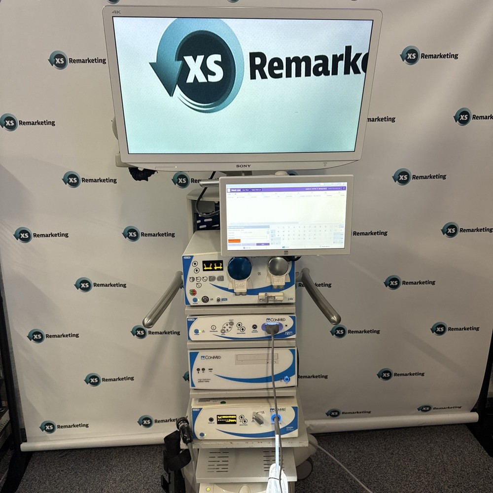 ConMed Smart OR HD Video Cart With Components