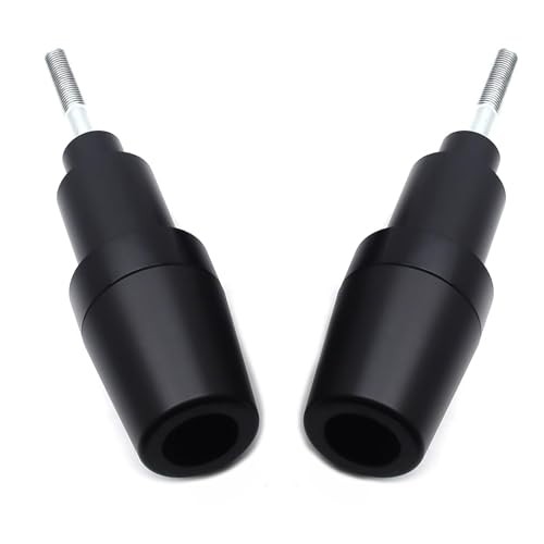Motorcycle Frame Sliders, Falling Crash Protector Guards No Cut Kits Black