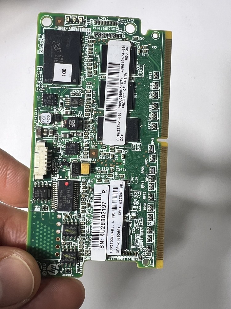 633542-001 HP 1GB P-Series Smart Array Flash Backed Write Cache (FBWC) 72-bit Wi