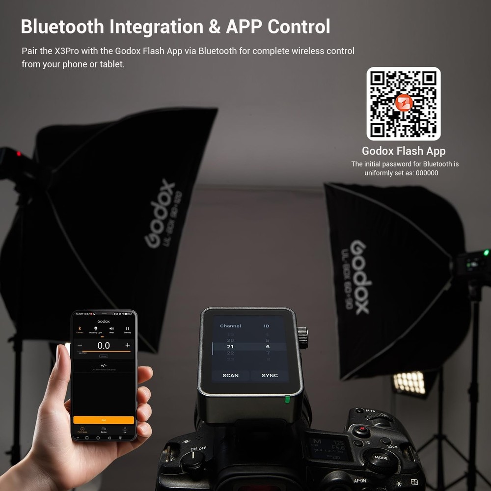 Godox X3 Pro-N Wireless Flash Trigger Transmitter, TTL & HSS Compatible with,...