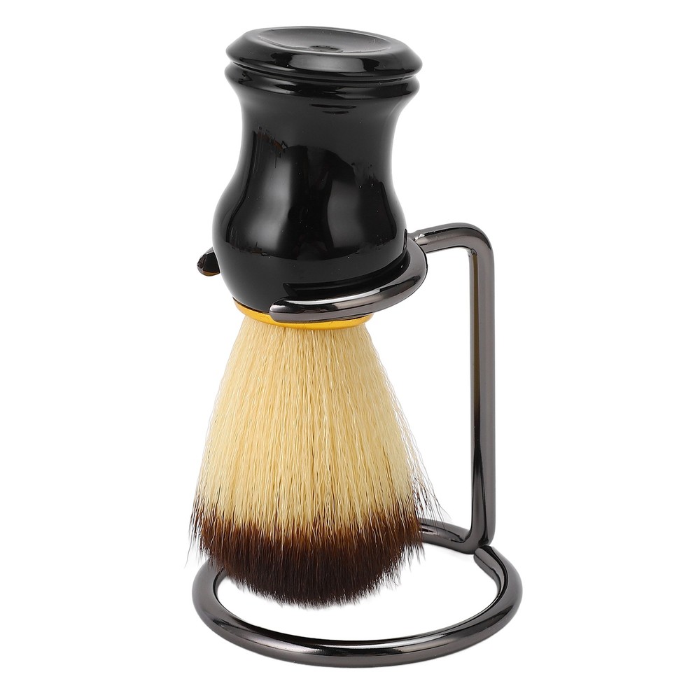 Curved Handle Shaving Brush Set For Comfortable Shaving Experience