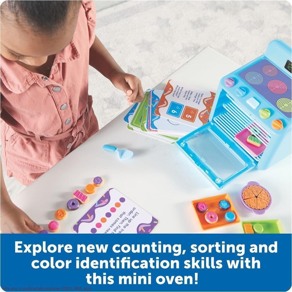 Learning Resources Sorting Sweets Mini Oven: 56-Piece Set