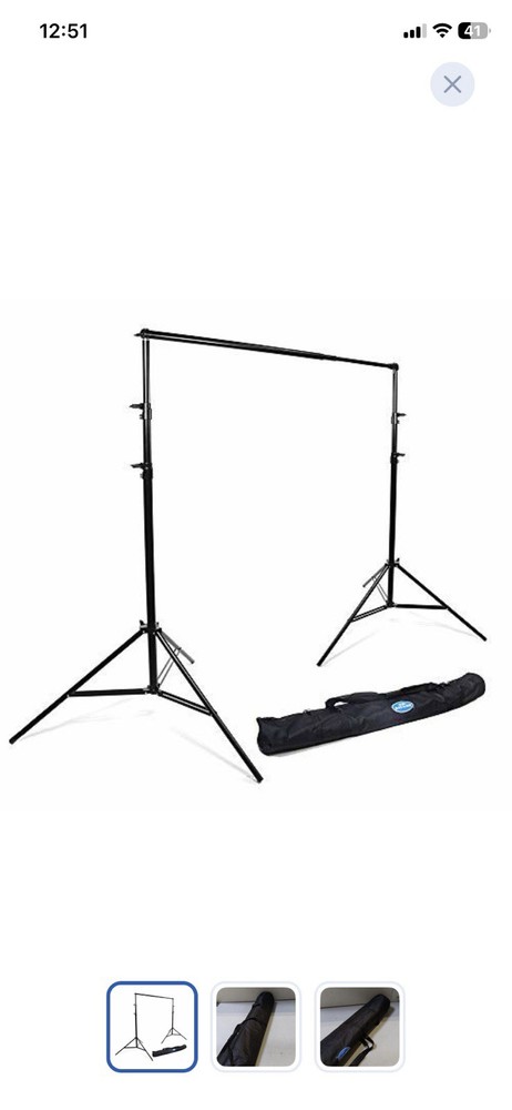 Savage Port-A-Stand Background Support with Bag