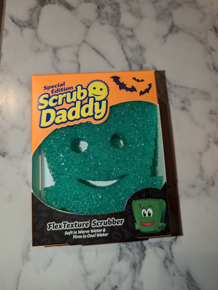 Scrub Daddy Special Edition Halloween Frankenstein FlexTexture Scrubber Sponge
