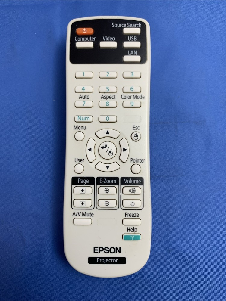 Genuine Seiko Epson 154720001 Projector Remote Control