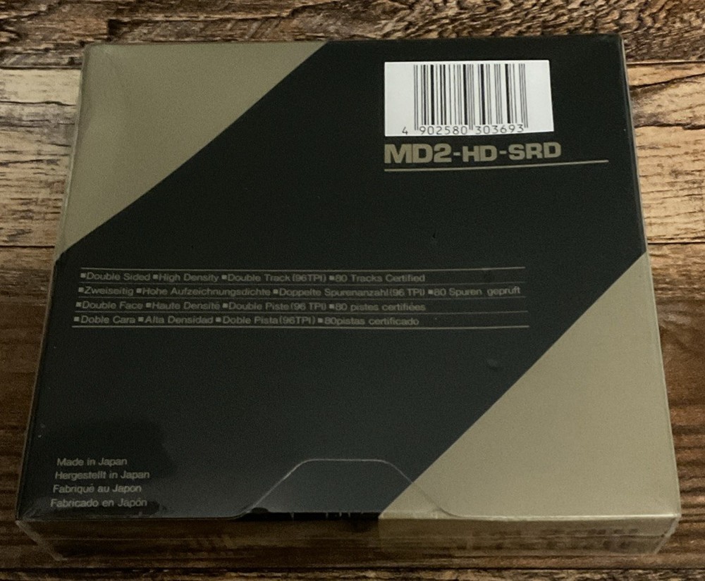 Maxwell MD2-HD Super RD Mini-Floppy Disk 10pcs NEW SEALED