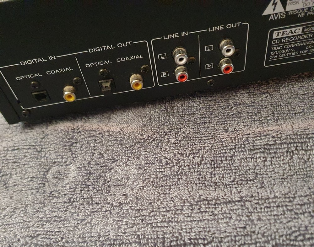 TEAC RW-D200 Dual Deck CD Rec. Excellent Condition - View It Working 💿 *UPDATE*