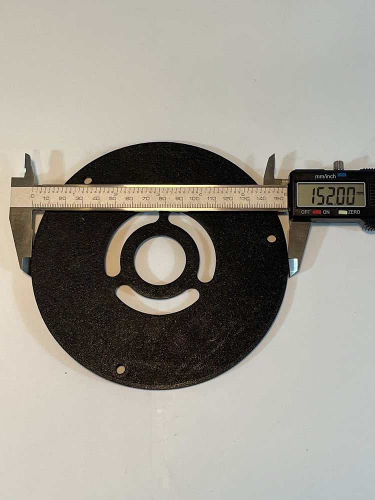 Replacement Base Plate Craftsman Routers 6" Multiple Models