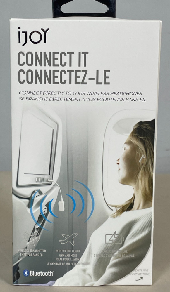 iJoy Connect it Bluetooth Wireless Headphone Transmitter - 3.5mm