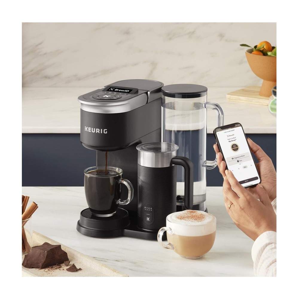 Keurig K-Caf SMART Single Serve Coffee Maker (Black)