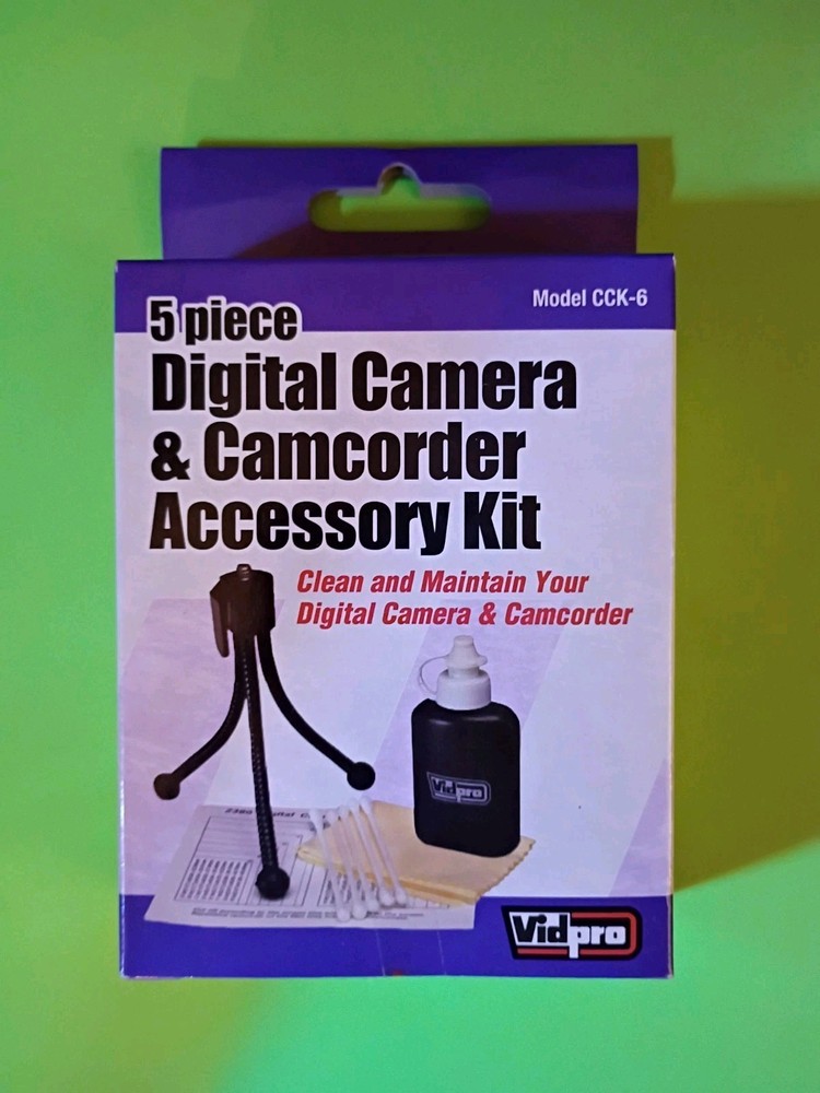 VidPro CCK-6 5-piece Digital Camera & Camcorder Accessory Kit