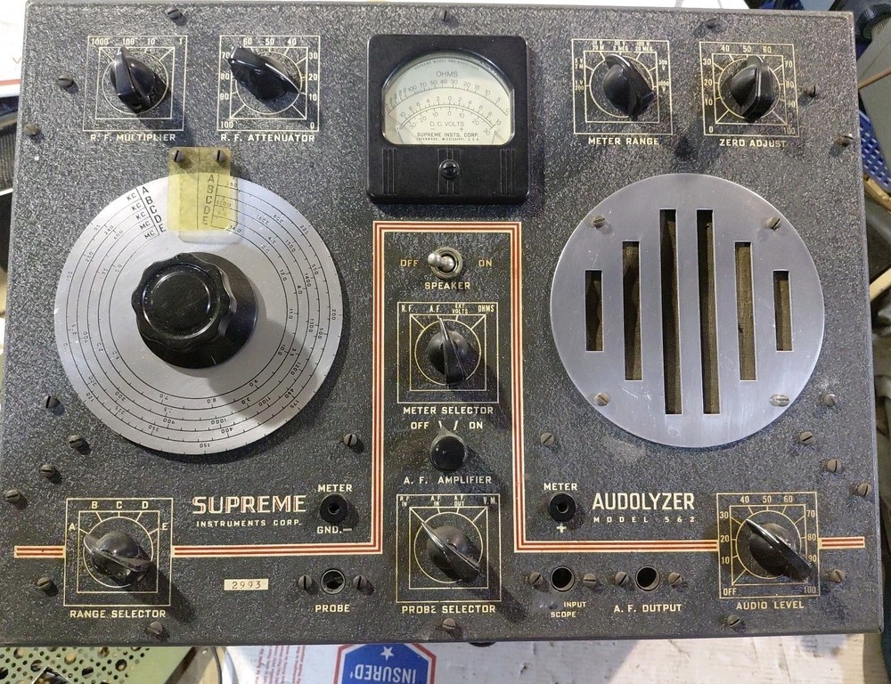 Supreme 562 Audolyzer Power Up ONLY Untested Estate Grb